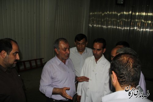 بازدید دکتر حسینی از کشتارگاه های شهر جلین و اینچه برون