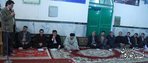 دیدار مردم و مسئولین در روستای سلطان آباد برگزار شد