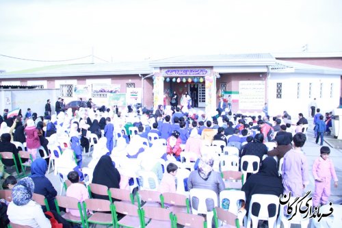 جشن انقلاب در محل مجتمع آموزشی و پرورشی سردار شهید کاظمی روستای کفشگیری