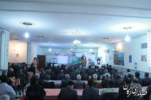 همایش پیشکسوتان دفاع مقدس استان گلستان در گرگان برگزار شد 