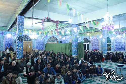 برنامه ده شب ده مسجد در مسجد گلشن و امامزاده عبدا...(ع)روستای زیارت برگزار شد 