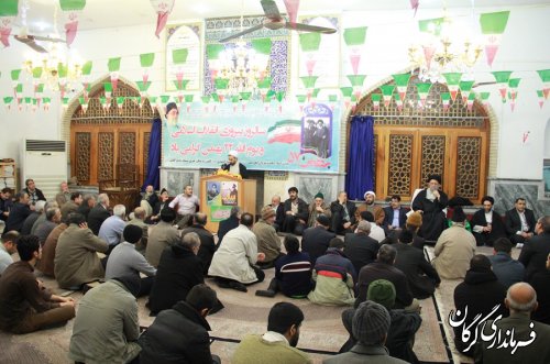 برنامه ده شب ده مسجد در مسجد گلشن و امامزاده عبدا...(ع)روستای زیارت برگزار شد 