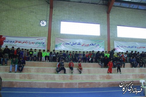 سالن ورزشی آزادی روستای حیدرآباد افتتاح شد