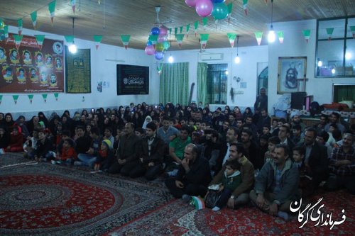 جشن انقلاب در روستای کریم آباد برگزار شد 