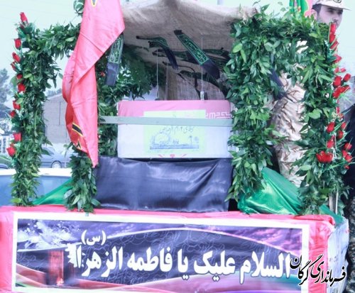 گزارش تصویری / استقبال از دو شهید گمنام در شهرستان گرگان 