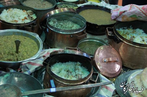 اولین جشنواره غذاهای بومی محلی در روستای آهنگرمحله برگزار شد