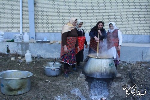 اولین جشنواره غذاهای بومی محلی در روستای آهنگرمحله برگزار شد