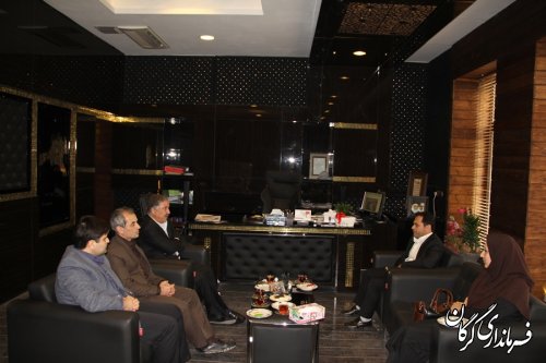 فرماندار مرکز استان با شهردار گرگان به مناسبت ایام نوروز دیدار کرد 