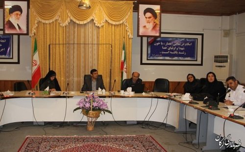 جلسه کمیته فرعی شورای سلامت و امنیتی غذایی شهرستان گرگان برگزار شد