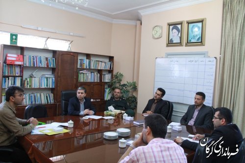 جلسه کمیسیون کارگری شهرستان گرگان برگزار شد