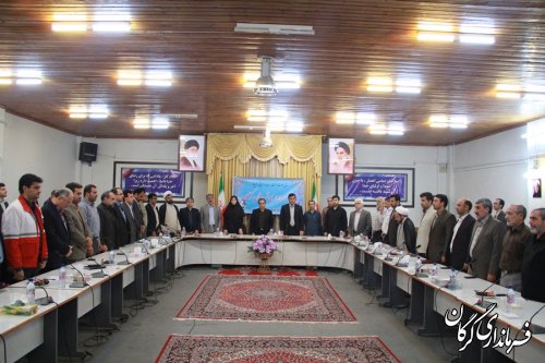 چهارمین جلسه شورای اداری شهرستان گرگان برگزار شد