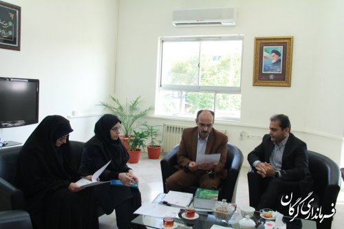 جلسه کمیته انطباق مصوبات شورای شهر در فرمانداری گرگان برگزار شد