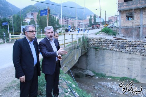 بازدید معاون وزیر کشور از ساخت و سازهای غیر مجاز روستای زیارت 