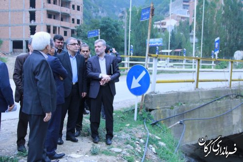 بازدید معاون وزیر کشور از ساخت و سازهای غیر مجاز روستای زیارت