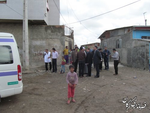 بازدید کمیته پیشکیری و کنترل شورای فرعی مبارزه با مواد مخدر از روستای قزاق محله