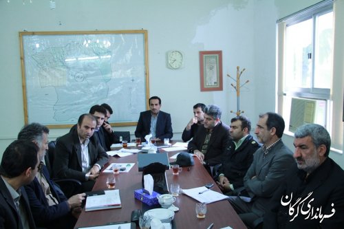 جلسه کمیته حمل و نقل سوخت شهرستان گرگان در فرمانداری برگزار شد