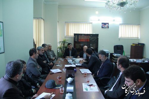 جلسه کمیته حمل و نقل سوخت شهرستان گرگان در فرمانداری برگزار شد