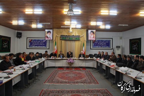 جلسه شورای هماهنگی مدیریت بحران شهرستان گرگان برگزار شد 
