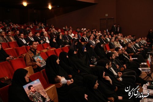 آیین اختتامیه جشنواره رسانه‌ای شهدای غواص و مدافع حرم در گرگان برگزارشد