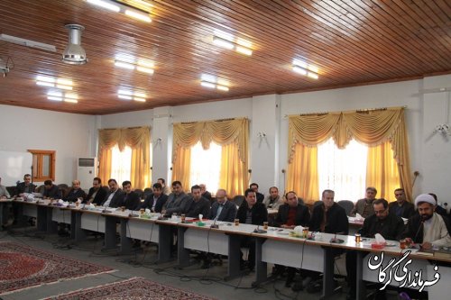 جلسه ستاد دهه فجر شهرستان گرگان تشکیل شد 