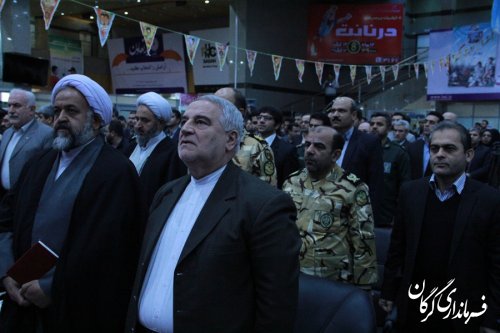 آغاز ایام ا... دهه مبارک فجر با ورود نمادین امام خمینی(ره)در فرودگاه گرگان