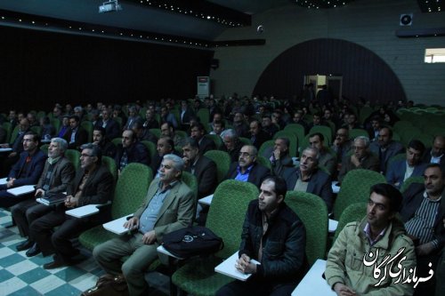 جلسه هم اندیشی - توجیهی اعضای بازرسی انتخابات شهرستان گرگان برگزار شد