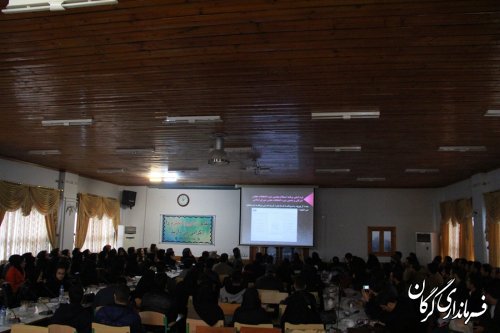 کلاس آموزشی ،توجیهی کاربران رایانه در فرمانداری گرگان برگزار شد