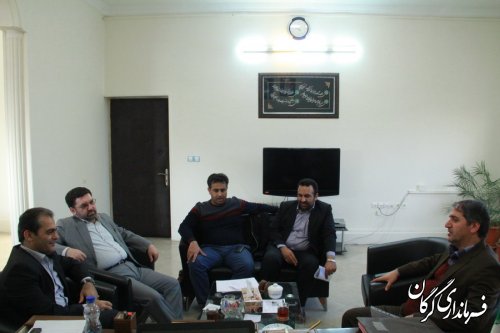 حضور و بازدید مدیر کل سیاسی انتخابات گلستان از روند برگزاری انتخابات در شهرستان گرگان
