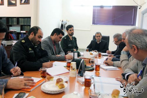 جلسه کمیته راهیان نور با مدیریت فرمانداری گرگان برگزار شد