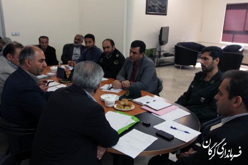 جلسه کمیته راهیان نور با مدیریت فرمانداری گرگان برگزار شد