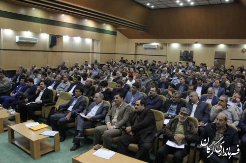 جلسه آموزشی توجیهی نمایندگان فرماندار در گرگان برگزار شد 