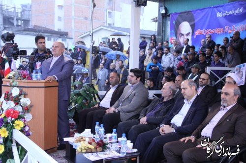 اولین المپیاد ورزشی گلستان اجلاسیه 4000شهید استان در گرگان برگزارشد