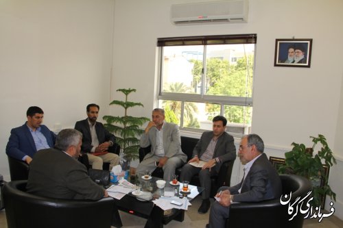 اعضای شورای اسلامی و شهردارجلین با دکتر حسینی دیدار وگفتگو کردند