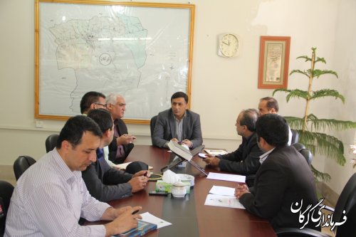 اولین جلسه شورای حفاظت از منابع آب شهرستان گرگان برگزار شد 