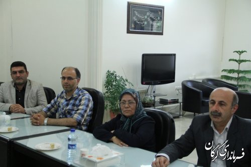 اعضای انجمن انبوه سازان گرگان با دکتر حسینی دیدار و گفتگو کردند 