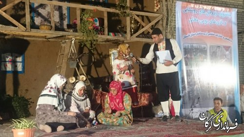 حضور دکتر حسینی در جشنواره بازی های بومی محلی روستای نصرآباد