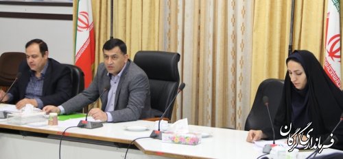 جلسه کارگروه تخصصی امور بانوان دستگاه های اجرایی شهرستان گرگان برگزار شد