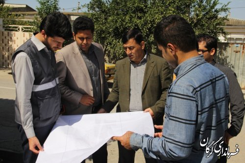 جانشین ستاد سرشماری شهرستان گرگان  از مانور آموزشی آمارگیران بازدید کرد