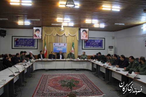 جلسه ستاد اجلاسیه 4000شهید استان و 1400شهید شهرستان گرگان برگزار شد 
