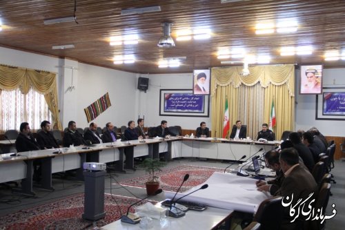 جلسه شورای ترافیک شهرستان گرگان برگزار شد 