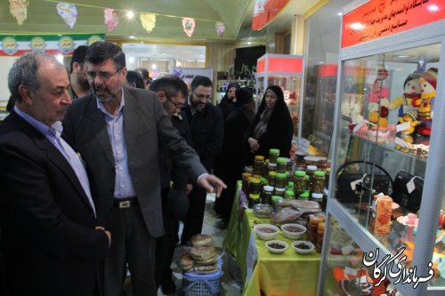 افتتاح نمایشگاه توانمندی های مدیریت جهاد کشاورزی شهرستان گرگان