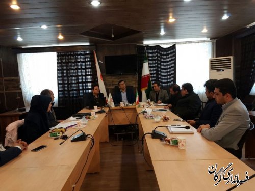 جلسه کمیته مناسب سازی محیط و مبلمان شهری در اداره بهزیستی گرگان برگزار شد