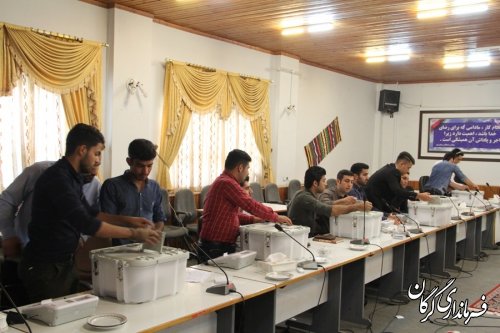 کارگاه آموزشی و توجیهی کاربران دستگاه های تمام الکترونیک شوراهای اسلامی شهر گرگان برگزار شد