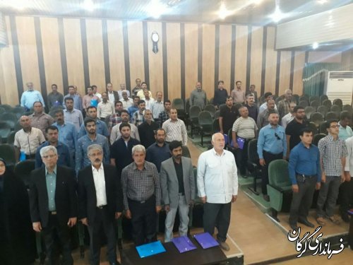 کلاس آموزشی شوراهای اسلامی بخش بهاران برگزار شد 