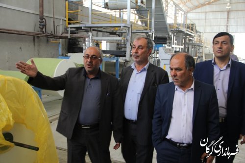 اولین کارخانه تولید ایزوگام در شهرستان گرگان افتتاح و به بهره برداری رسید 