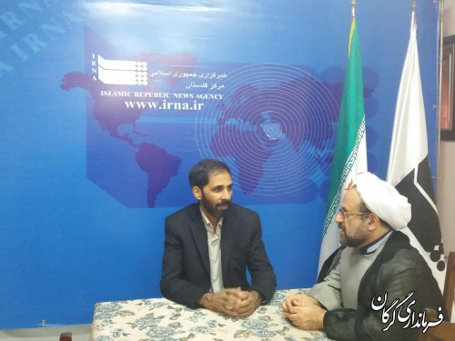 رییس اداره فرهنگ و ارشاد اسلامی گرگان با مدیرخبرگزاری ایرنا در استان گلستان دیدار کرد
