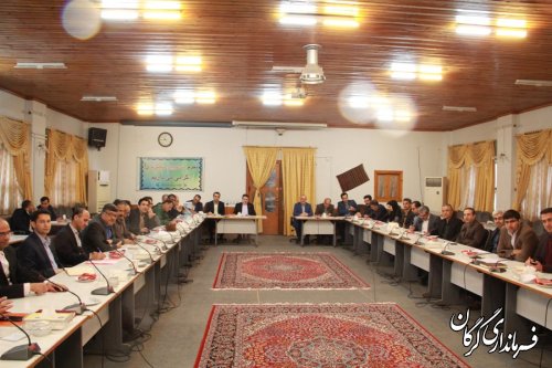 چهارمین جلسه ستاد اشتغال شهرستان گرگان برگزار شد