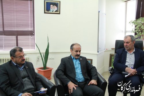 مدیر عامل پست بانک استان گلستان با فرماندار شهرستان گرگان دیدار و گفتگو کرد