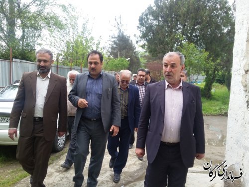 فرماندار شهرستان گرگان از کمپ ماده 16 توسکستان بازدید کرد