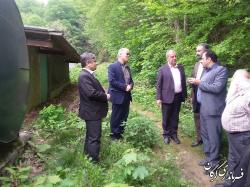 فرماندار شهرستان گرگان از کمپ ماده 16 توسکستان بازدید کرد
